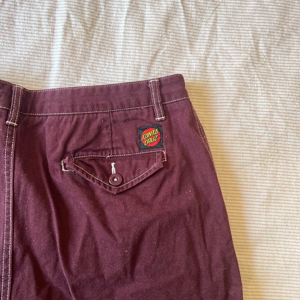Santa Cruz Burgundy Pants